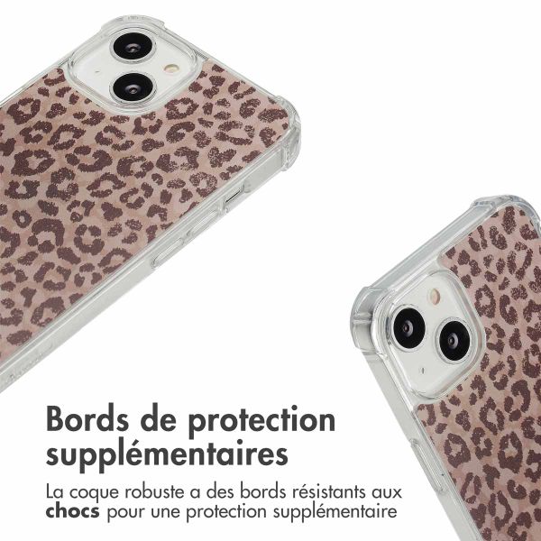 imoshion Coque Design avec cordon Apple iPhone 14 - Leopard Mood