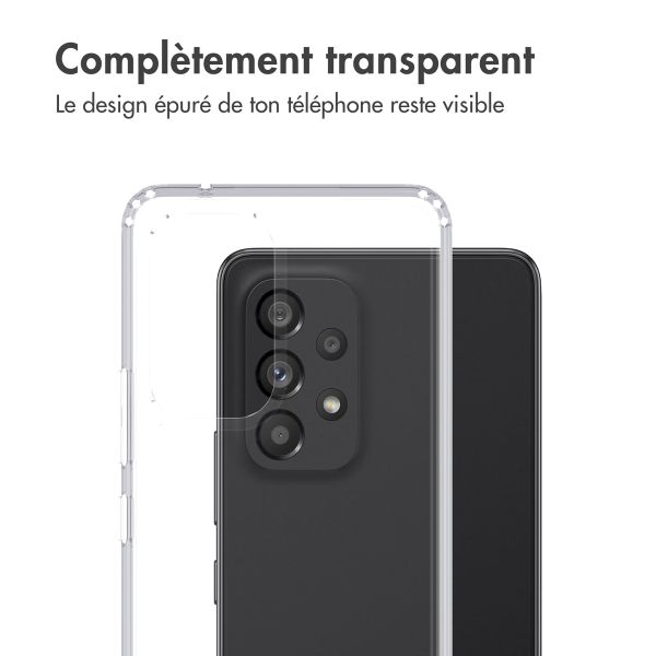 imoshion ﻿Coque Stand Samsung Galaxy A53 - Transparent