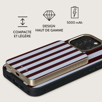 Burga Powerbank magnétique 5 000 mAh - MagSafe et Qi2 - Offline / Gold