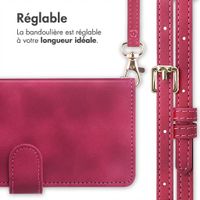 imoshion Etui de télephone portefeuille avec cordon Apple iPhone 17e / 16e - Rouge