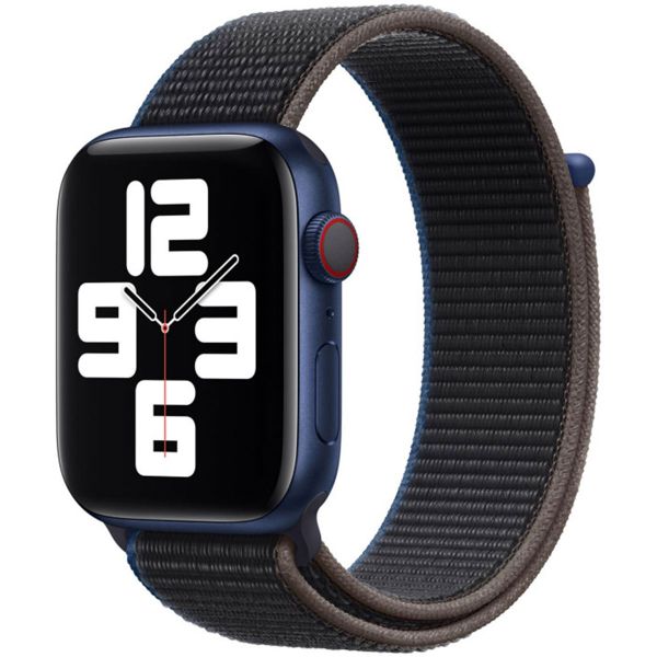 Apple Bracelet Sport Loop Apple Watch Series 1 t/m 11 / SE / Ultra (44/45/46/49 mm) - Charcoal