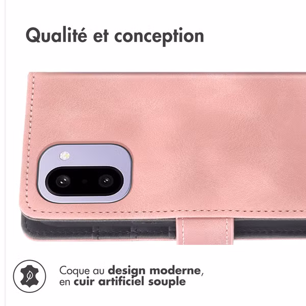 imoshion Etui de télephone portefeuille avec cordon OnePlus 15R - Rose