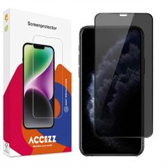 Accezz Protection d'écran en verre trempé Privacy Apple iPhone 11 Pro / Xs / X
