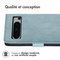 imoshion Étui de télephone portefeuille Google Pixel 8 Pro - Bleu clair