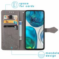 imoshion Etui de téléphone portefeuille Mandala Sony Xperia 10 IV - Gris