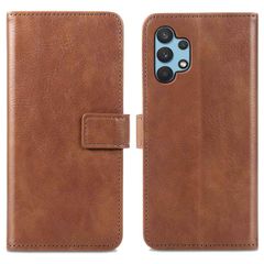 imoshion Étui de télephone portefeuille Samsung Galaxy A32 (4G) - Marron