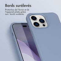 imoshion Coque de couleur avec cordon amovible iPhone 14 Pro Max - Bleu