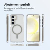 imoshion Coque Combat MagSafe Samsung Galaxy S24 - Gris