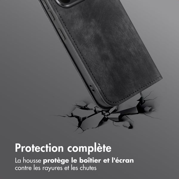imoshion Étui de téléphone portefeuille Slim Xiaomi 15T - Noir