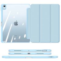 Dux Ducis Coque tablette Toby iPad Air 11 pouces (2024) M2 / Air 5 (2022) / Air 4 (2020) - Bleu