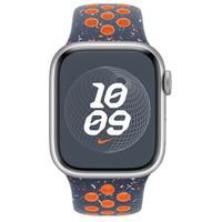 Apple Bracelet Nike Sport Apple Watch Series 1 t/m 9 / SE (38/40/41 mm) | Series 10 / 11 (42 mm) - Taille M/L - Blue Flame