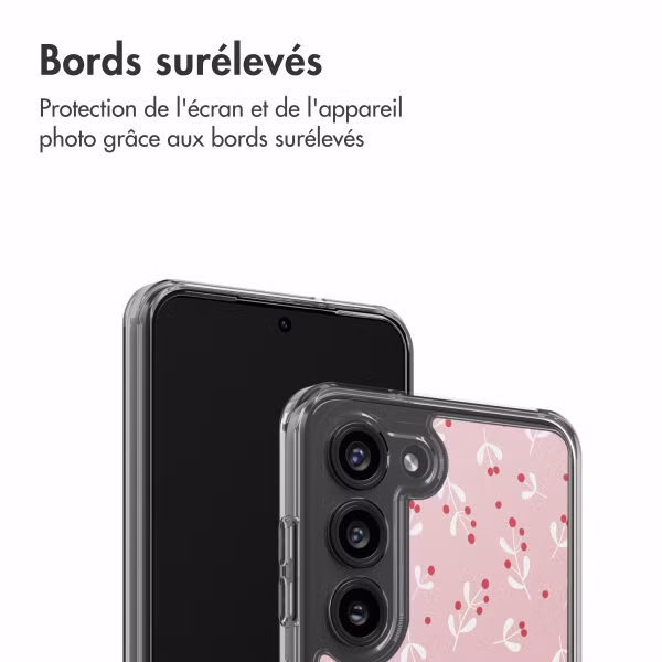imoshion Coque Design Samsung Galaxy S23 - Berries Blush