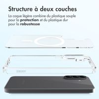 Accezz Coque arrière Xtreme Impact avec MagSafe Samsung Galaxy A56 - Transparent