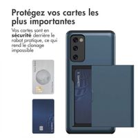imoshion Coque arrière avec porte-cartes Samsung Galaxy S20 FE - Bleu foncé