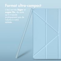 imoshion Coque tablette Origami Lenovo Tab P12 - Bleu clair