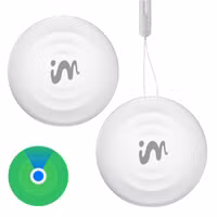 imoshion Wireless Tag - Tracker Bluetooth pour iOS - 2 pack - Blanc
