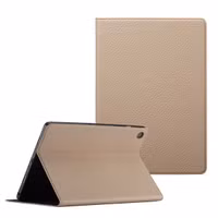 Selencia Coque tablette Riva Samsung Galaxy Tab A9 Plus - Beige