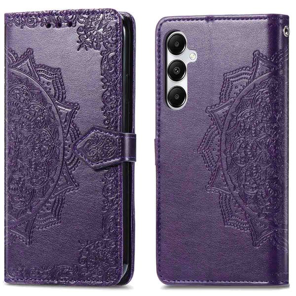 imoshion Etui de téléphone portefeuille Mandala Samsung Galaxy A55 - Violet