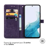 imoshion Etui de téléphone portefeuille Mandala Samsung Galaxy A26 - Violet