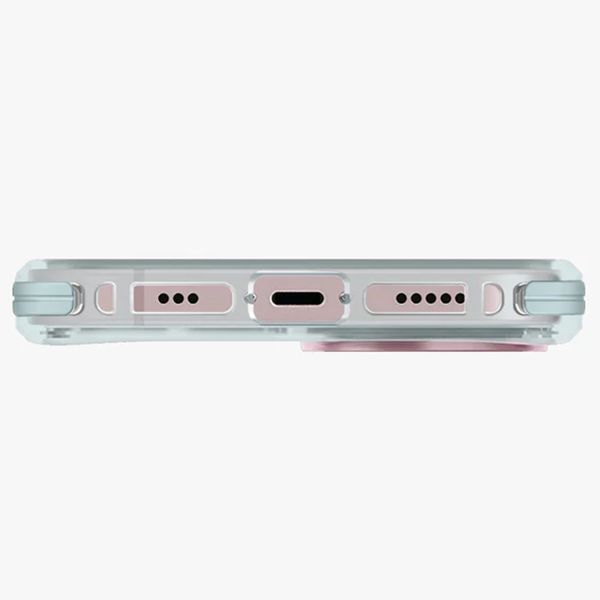 Uniq Coque Combat Duo MagSafe iPhone 15 - Pastel (Sky Blue/ Powder Pink)