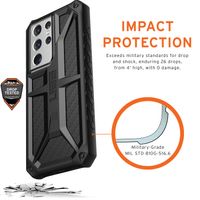 UAG Coque Monarch Samsung Galaxy S21 Ultra - Carbon Fiber