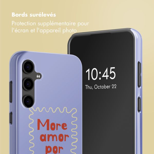 Selencia Coque arrière Vivid Samsung Galaxy S24 FE - More Amor