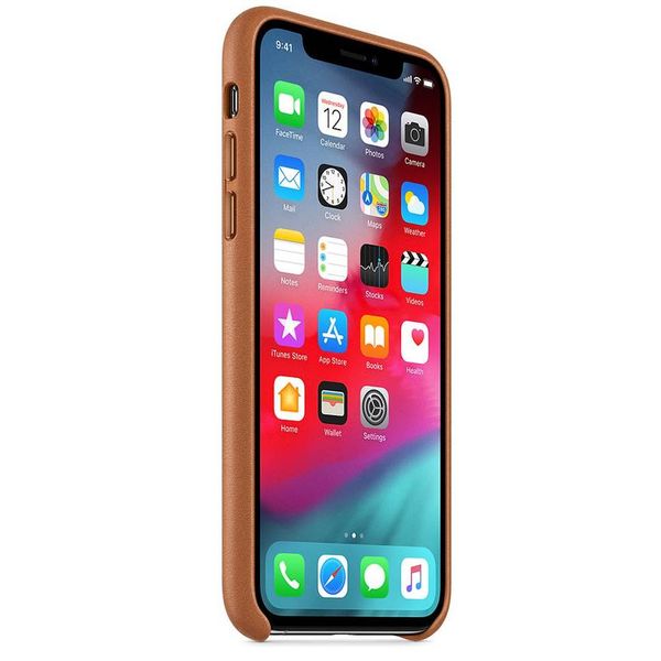 Apple Coque Leather iPhone Xs