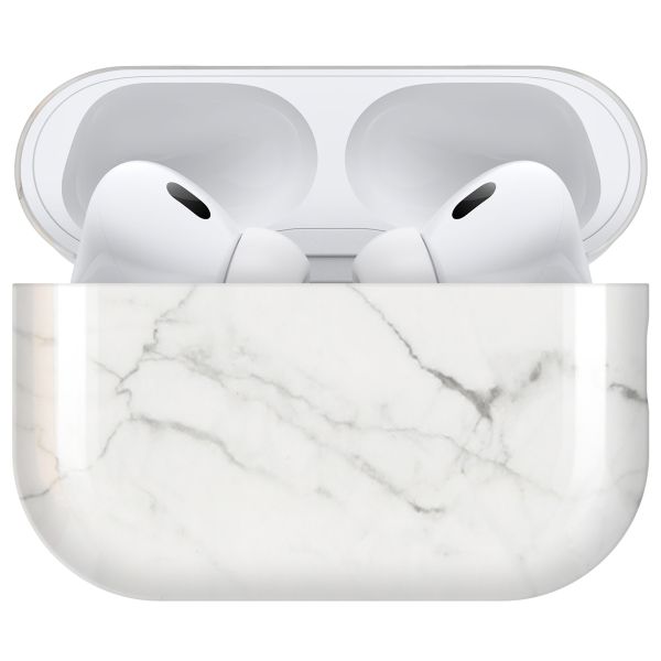 imoshion Coque hardcover AirPods Pro 2 - White Marble