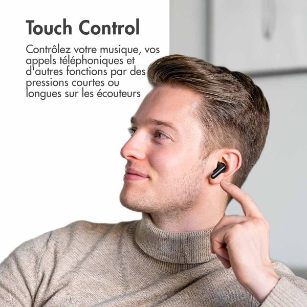 imoshion ﻿Écouteurs Aura - Écouteurs sans fil - Écouteurs sans fil Bluetooth - Noir