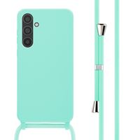 imoshion Coque en silicone avec cordon Samsung Galaxy A35 - Vert menthe