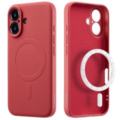 imoshion Coque Couleur avec MagSafe Apple iPhone 16 - Dusty Rose