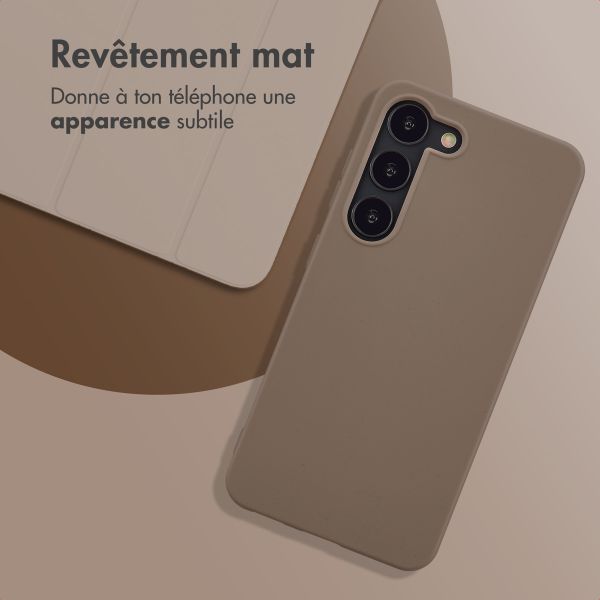 imoshion Coque Couleur Samsung Galaxy S23 - Marron