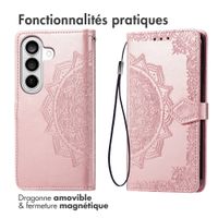 imoshion Etui de télephone Mandala Samsung Galaxy S26 - Rose Gold