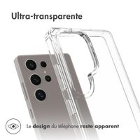 Accezz Coque Xtreme Impact Samsung Galaxy S25 Ultra - Transparent