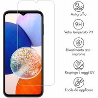 Selencia Protection d'écran en verre trempé Samsung Galaxy A14 (5G/4G)
