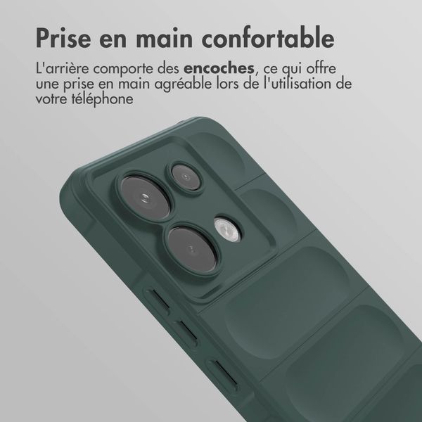 imoshion EasyGrip Backcover Xiaomi Redmi Note 13 Pro (5G) - Vert foncé