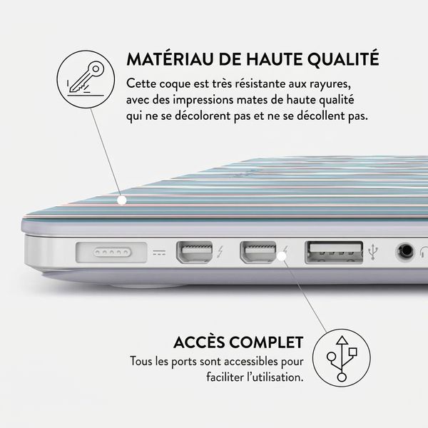 Burga Coque Rigide Apple MacBook Pro 14 pouces (2021 / 2023 M3 chip / 2024 M4 chip / 2025 M5 chip) - Afternoon Nap