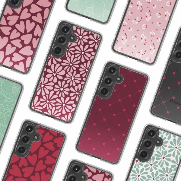 imoshion Coque Design Samsung Galaxy S25 - Bloom Love Blush