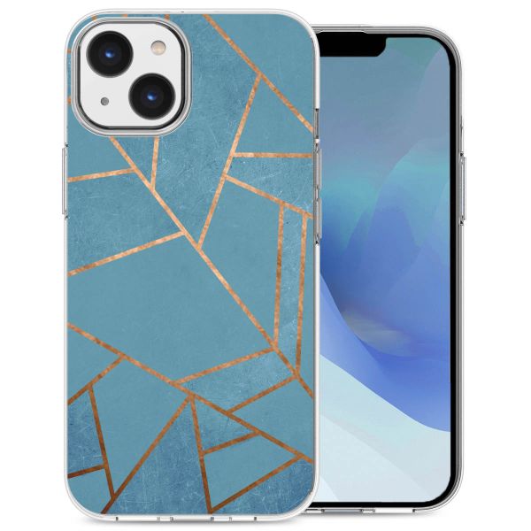 imoshion Coque Design iPhone 14 - Blue Graphic