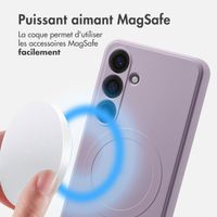 imoshion Coque Couleur avec MagSafe Samsung Galaxy S24 - Violet