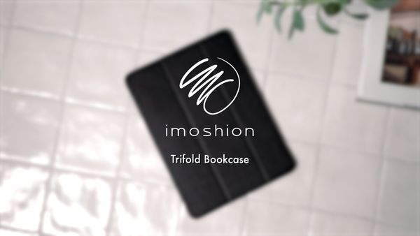 imoshion Coque tablette Design Trifold iPad Air 11 pouces (2025) M3 / (2024) M2 / Air 5 (2022) / Air 4 (2020) - Dusty Rose