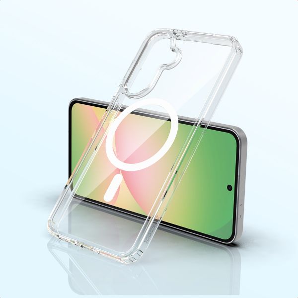 Accezz Coque arrière Xtreme Impact avec MagSafe Samsung Galaxy A56 - Transparent
