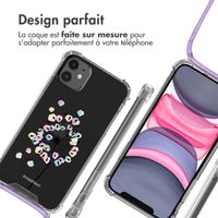 imoshion Coque Design avec cordon Apple iPhone 11 - Sandstone Dandelion