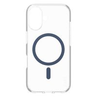 CARE by PanzerGlass Coque Urban Combat MagSafe iPhone 16 - Transparent / Bleu