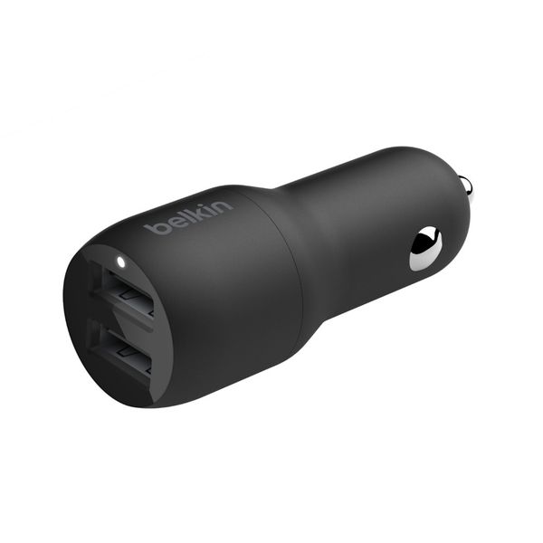 Belkin Boost↑Charge™ Dual USB Car Charger + câble USB-C - 24W