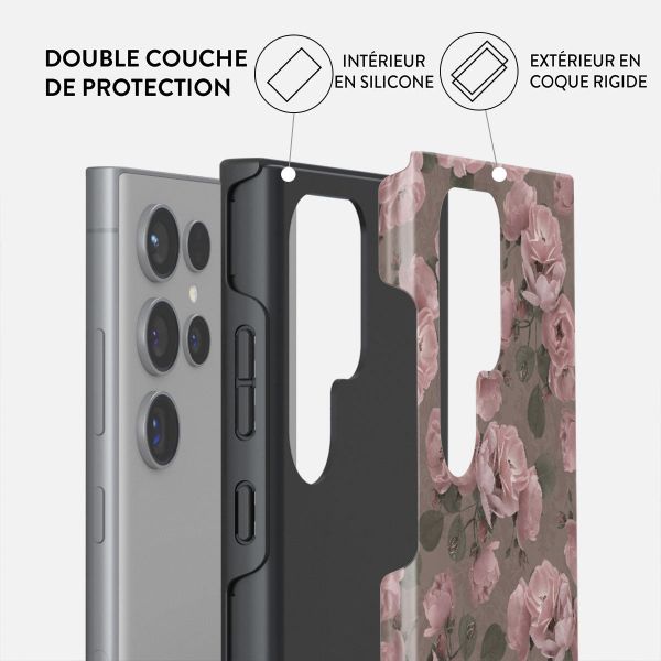 Burga Coque arrière Tough Samsung Galaxy S24 Ultra - Vintage Glamour