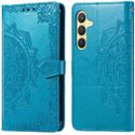 imoshion Etui de téléphone portefeuille Mandala Samsung Galaxy S25 Plus - Turquoise