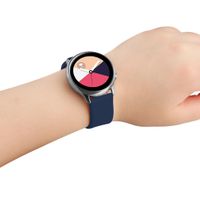 imoshion Bracelet silicone Samsung Galaxy Watch 4 / 5 / 6 / 7 / FE (20 mm) - Bleu foncé