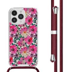 imoshion Coque Design avec cordon Apple iPhone 14 Pro Max - Flower Water