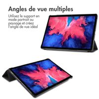 imoshion Coque tablette Trifold Lenovo Tab P11 / P11 Plus - Noir